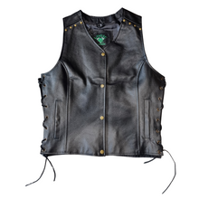 Load image into Gallery viewer, LL womens Blaze Leather Vest
