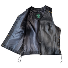 Load image into Gallery viewer, LL womens Blaze Leather Vest
