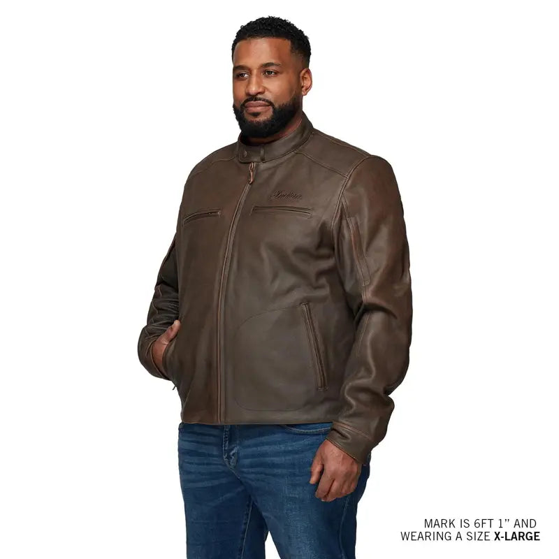 Ellington jacket brown