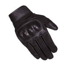 Load image into Gallery viewer, Merlin waxed leather glove blk
