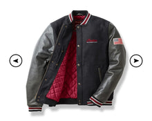 Load image into Gallery viewer, Indian Varsity bomber jacket

