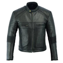 Load image into Gallery viewer, JR Botany Vintage Leather Jacket black
