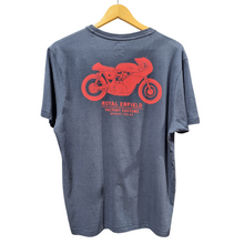 Load image into Gallery viewer, Royal Enfield Navy Tee
