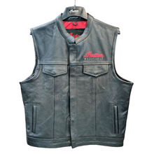 Load image into Gallery viewer, Leather Vest, Indian Script
