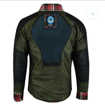 Load image into Gallery viewer, JR nullabor charcoal plaid kevlar shirt
