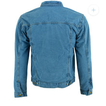 Load image into Gallery viewer, JR Glenbrook sky blue denim kevlar jacket
